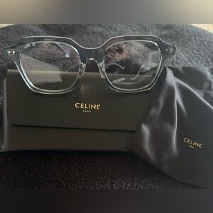 Celine Green Transparent Eyewear NWOT